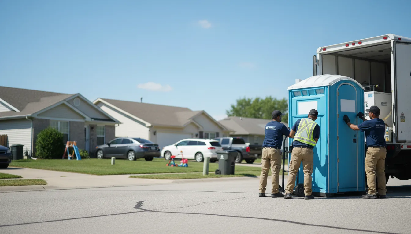 Standard Porta Potty Rentals in Hulen, KY near me